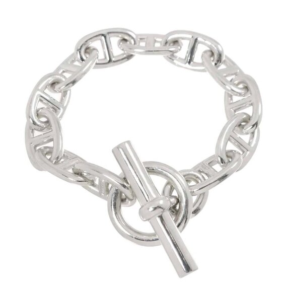 HERMES Chaine dancre TGM Bracelet Silver 925 90253843 - Picture 1 of 6